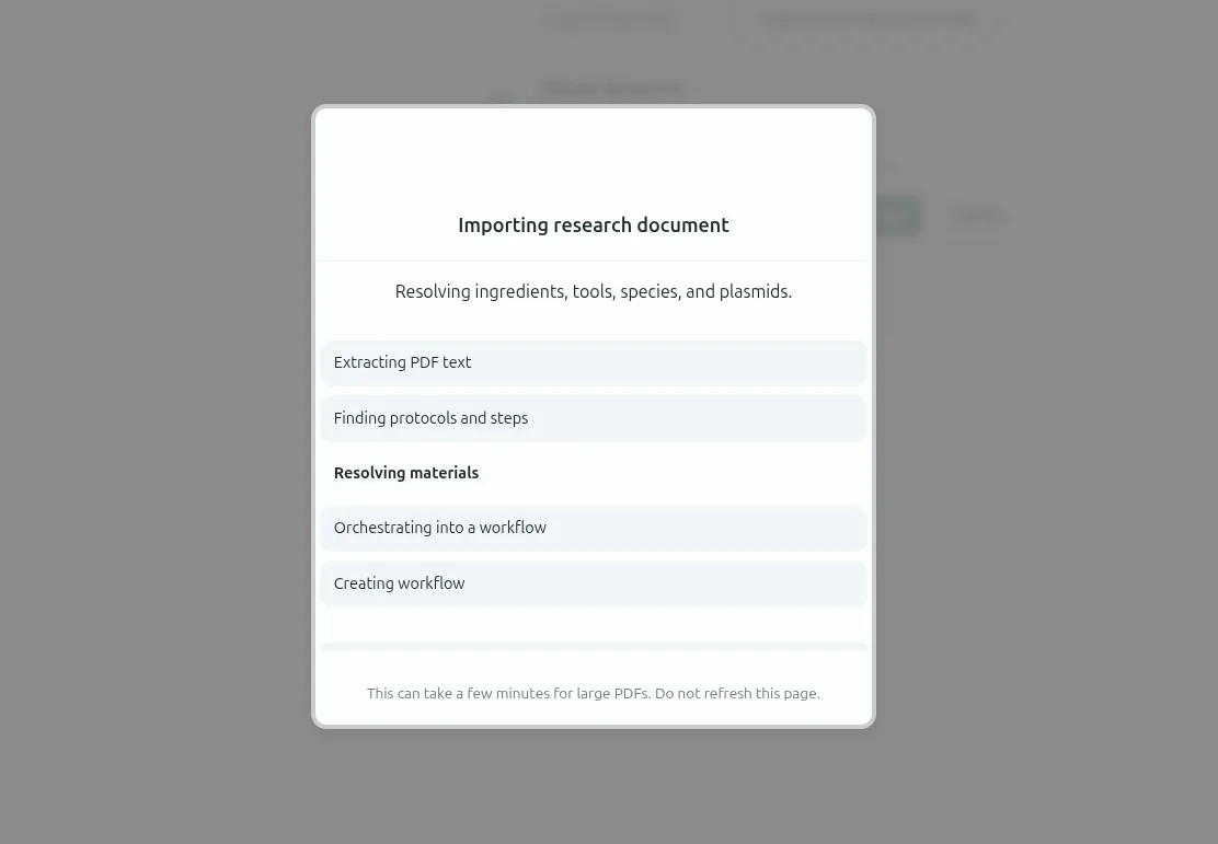 Flask Track AI workflow import