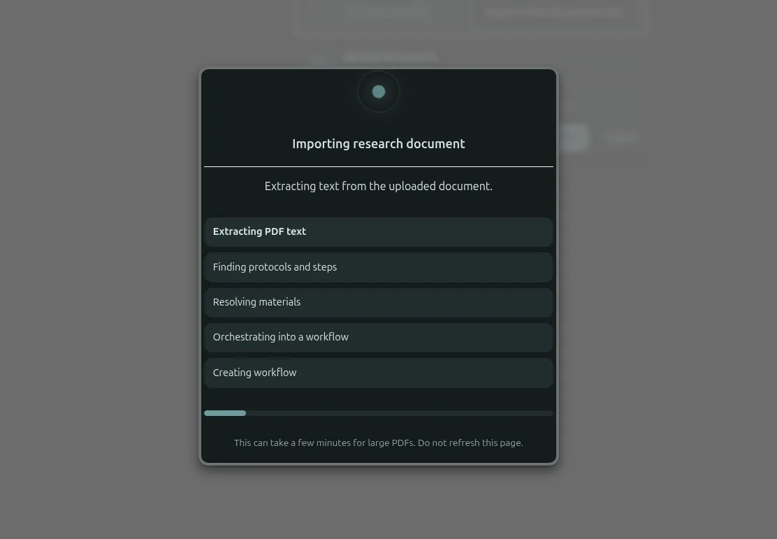 Flask Track AI workflow import