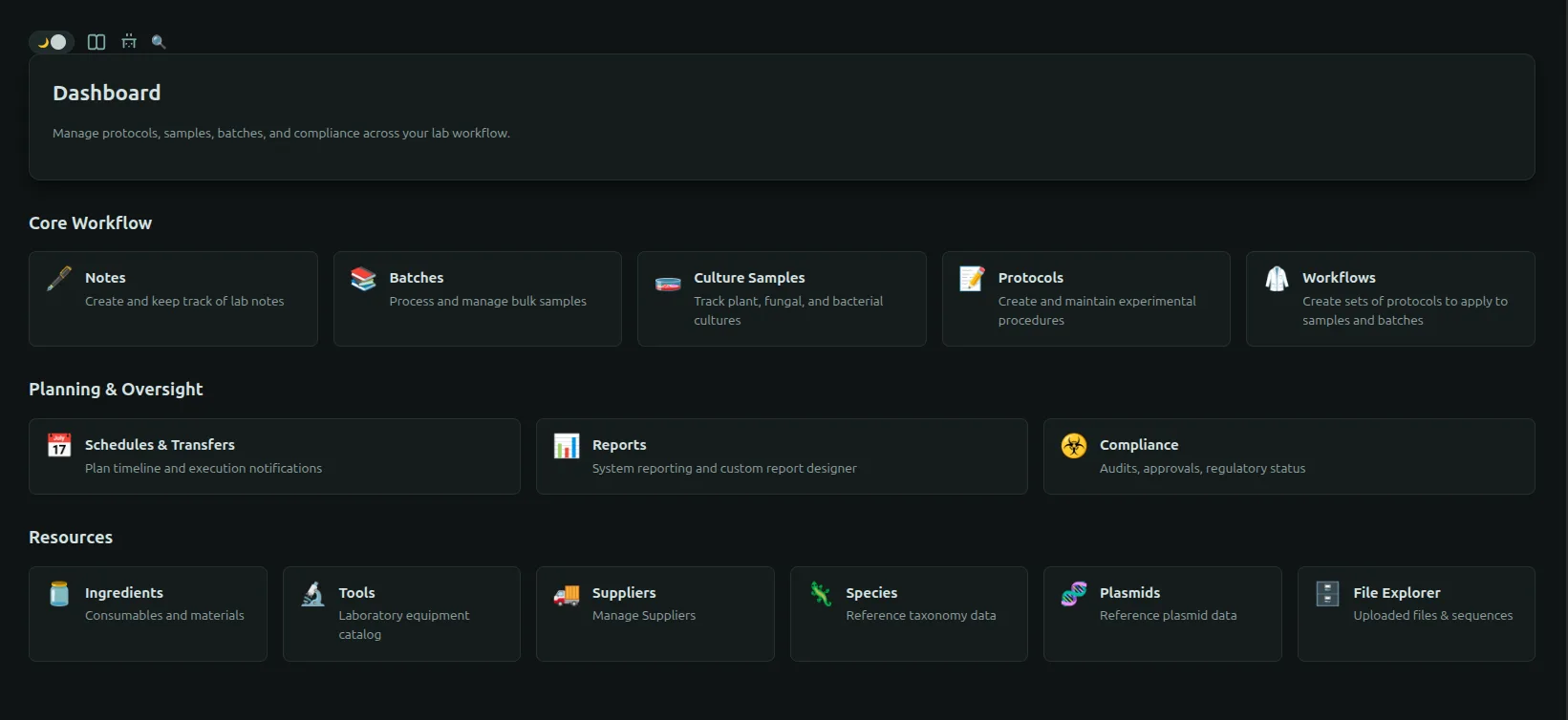 Flask Track dashboard