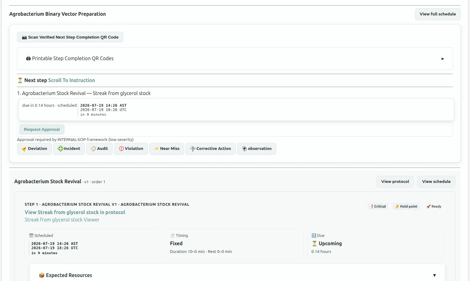 FlaskTrack compliance automation and approval workflow