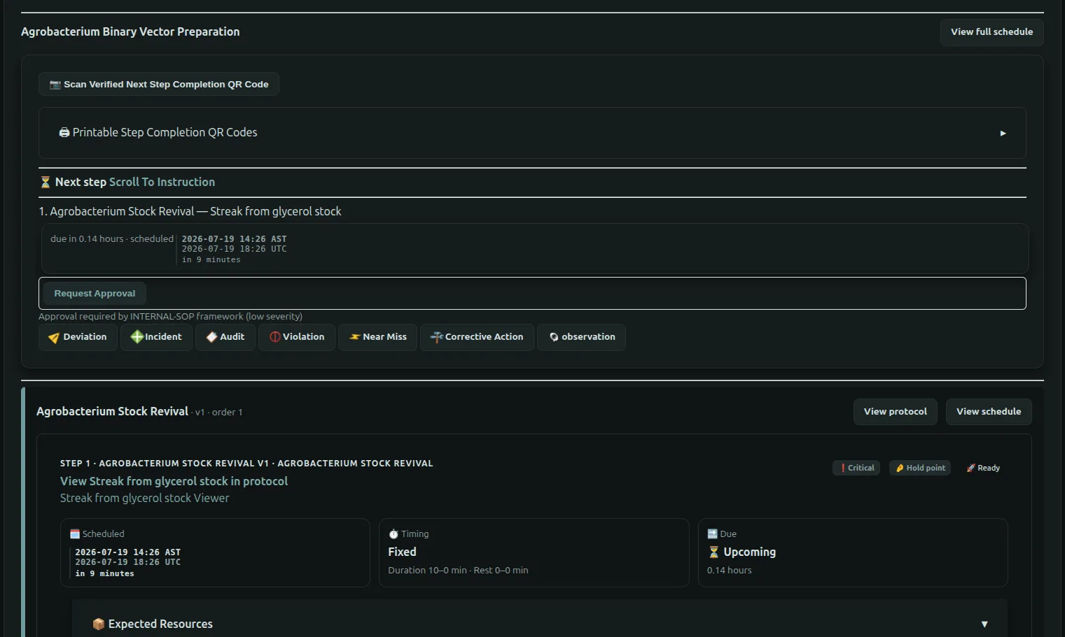FlaskTrack compliance automation and approval workflow