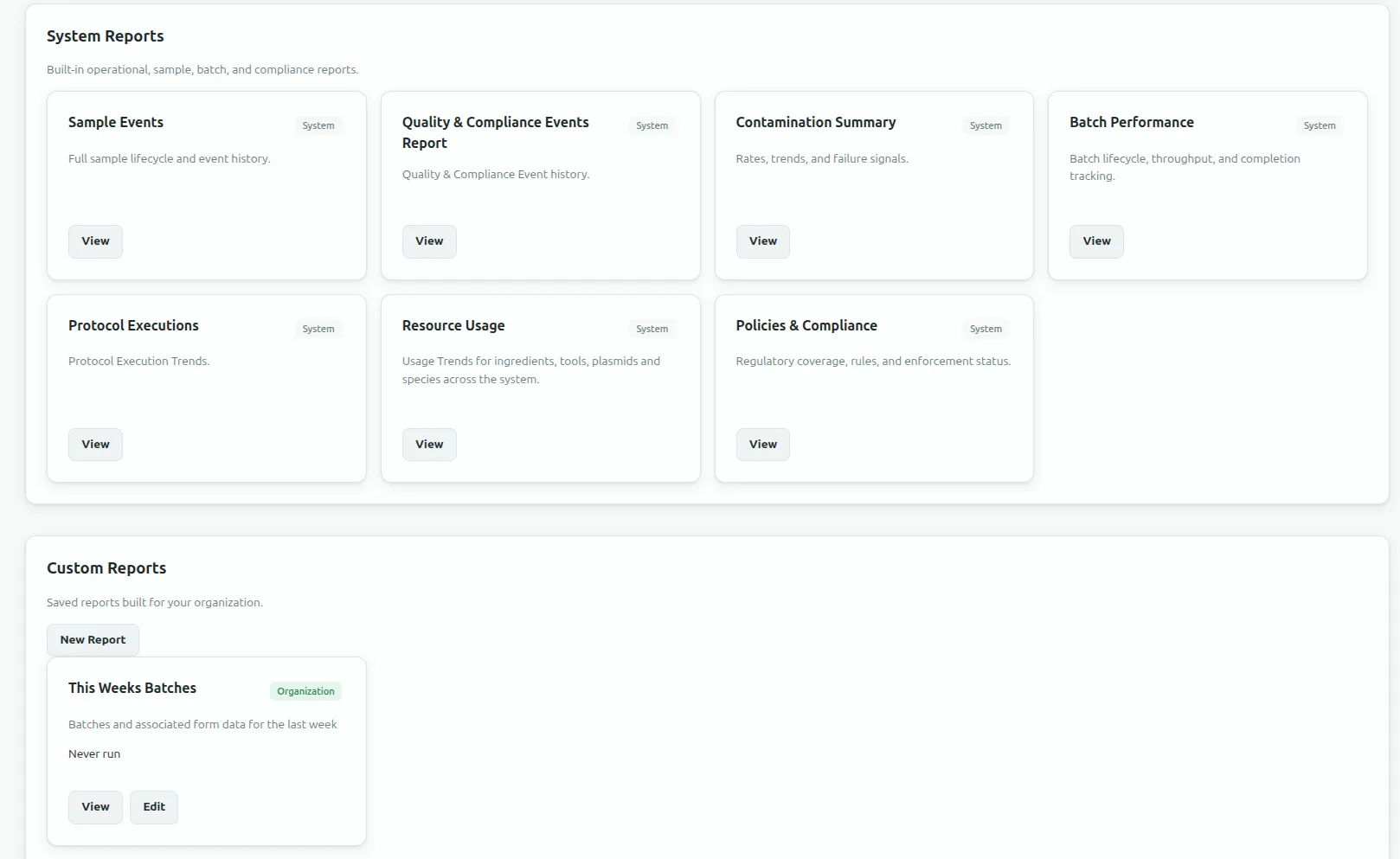 Flask Track reporting interface
